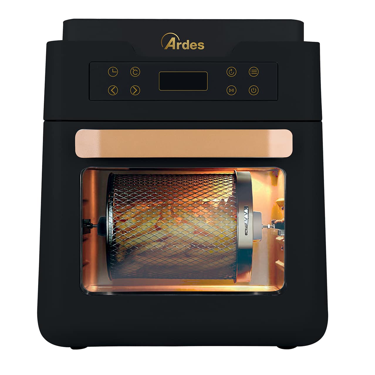 Friggitrice ad aria calda iRoastec 30L, friggitrice Air fryer con potenza  1800W,18 programmi, può doppia cottura/girarrosto/disidratatore, forno ad  aria calda senza olio con ricette : : Casa e cucina
