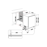 HIC 3C34  Hotpoint Ariston Lavastoviglie incasso 14 coperti D