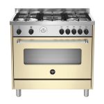 LA GERMANIA AMN965GCRT Cucina 90x60cm Forno a gas crema