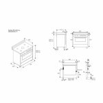 LA GERMANIA AMN965GCRT Cucina 90x60cm Forno a gas crema