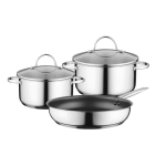 Bosch HEZ9SE030 Set di pentole 5 pz INOX