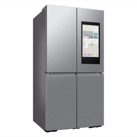 Frigorifero Combinato PKM Side By Side 444L – Classe E – No Frost – Distributore D'Acqua – Display Touch – Nero