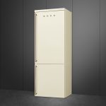 SMEG FA8005RPO5 Frigorifero combinato 70cm crema 195cm E