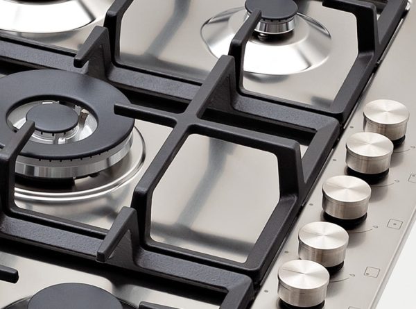 Piano cottura La Germania 90cm Acciaio inox 5 fuochi P905CLAGX