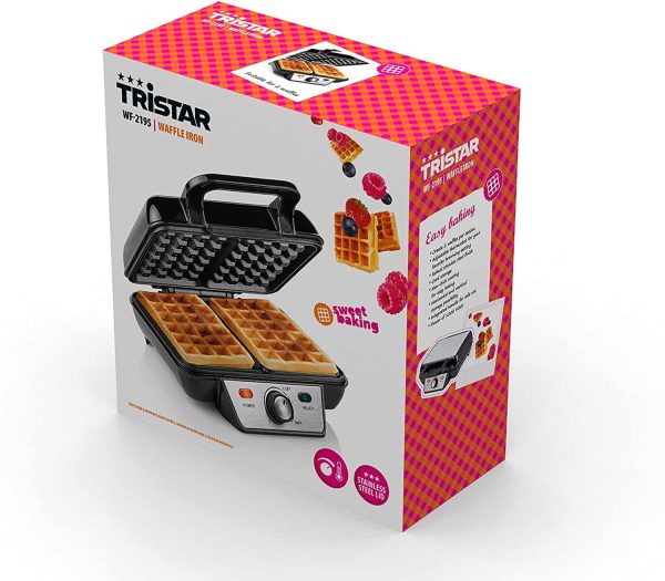 Piastra per Waffle Tristar 1000W WF-2195