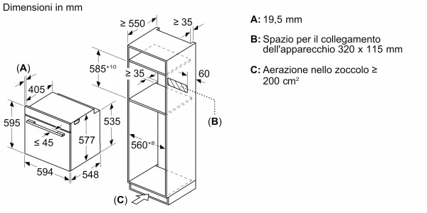 HN978GQM1 Siemens Forno Incasso con vapore combinato con microonde iQ700