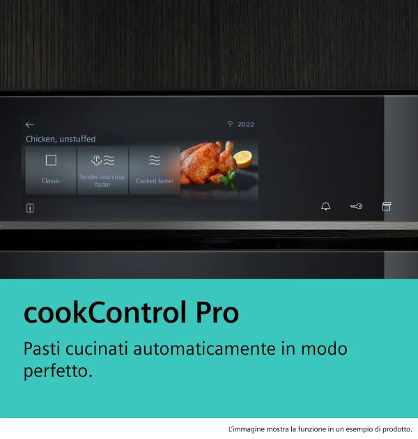 HN978GQM1 Siemens Forno Incasso con vapore combinato con microonde iQ700