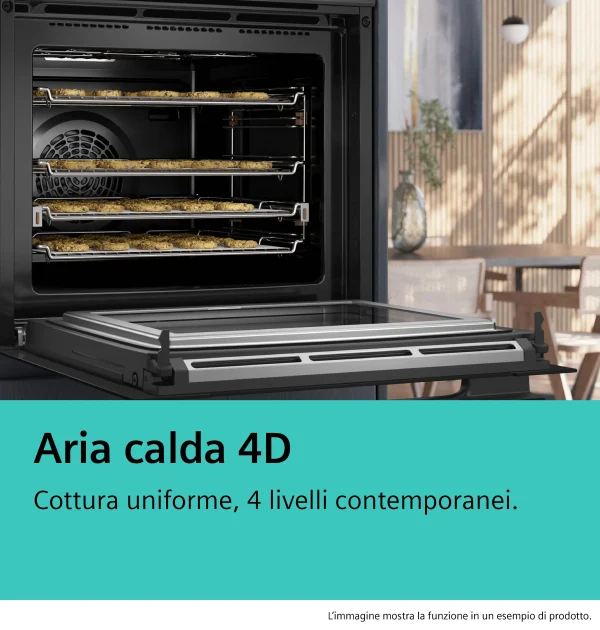 HN978GQM1 Siemens Forno Incasso con vapore combinato con microonde iQ700