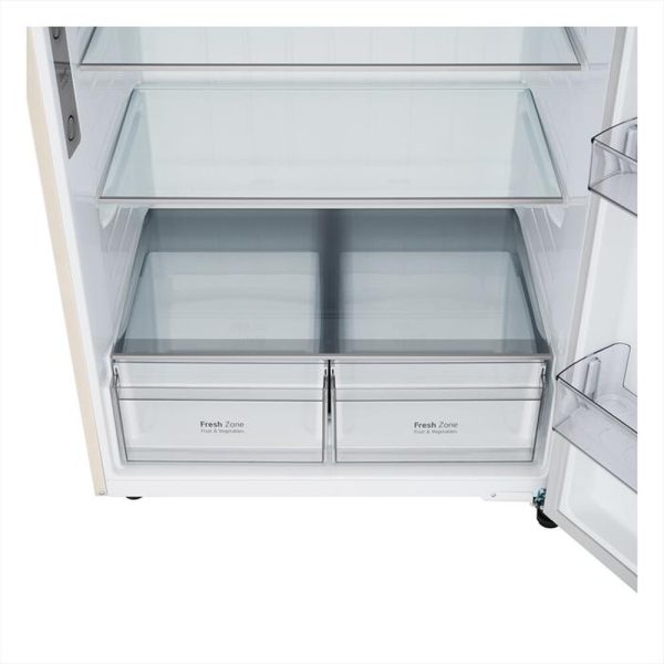 LG GTFV61SEBQDFrigorifero Doppia porta 83cm Sabbia E