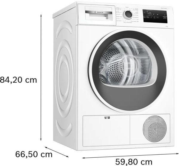 WTH85208II BOSCXH Asciugatrice 8kg E
