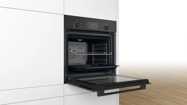 HBF133BA1 Bosch Forno da Incasso  Serie 2 66 lt Nero A