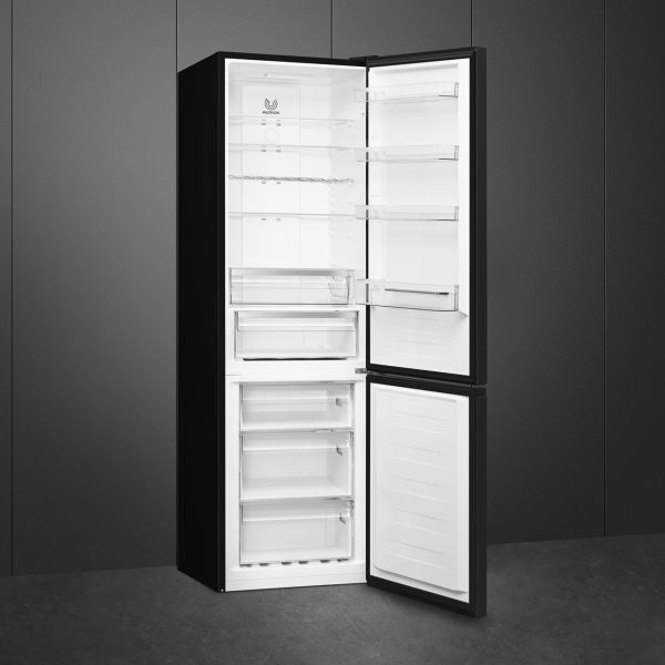 RC20KDND SMEG Frigo Combinato 60cm Nero