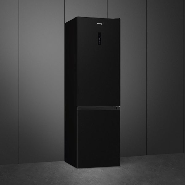 RC20KDND SMEG Frigo Combinato 60cm Nero