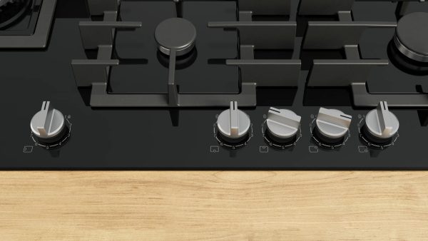 PPM9A6I40 Piano 90 cm Bosch Serie 6 Vetro temperato Nero