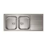 CM Levante Lavello 116cm acciaio inox