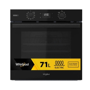 OMSR58RU1SB WHIRLPOOL Forno Incasso  71 litri Nero