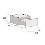 HP 320 G ASKO Piedistallo con cassetto integrato