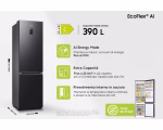 RB38C776CB1 Samsung Frigorifero Combinato 60cm