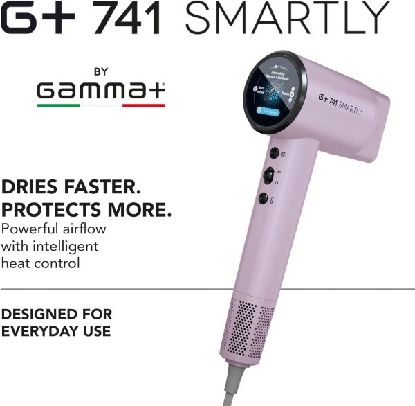 Gamma+ G+741 SMARTLY Asciugacapelli Professionale