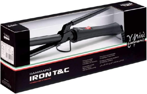 Gamma+ Ferro Arricciacapelli Professionale Iron Ready T&C