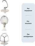 ARIETE 1588 Impastatrice 5,5 litri Vintage