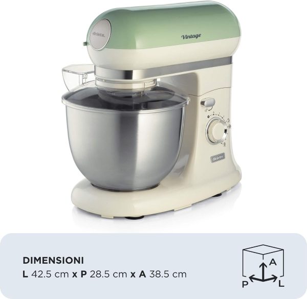 ARIETE 1588 Impastatrice 5,5 litri Vintage