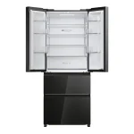 HFR3718ENGB HAIER Frigorifero multiporta FD 70 Serie 3 Vetro Nero