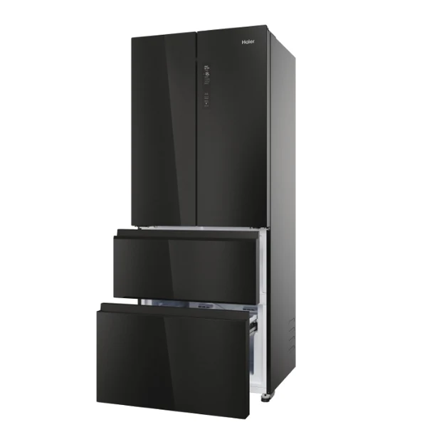 HFR3718ENGB HAIER Frigorifero multiporta FD 70 Serie 3 Vetro Nero