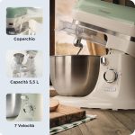 ARIETE 1588 Impastatrice 5,5 litri Vintage